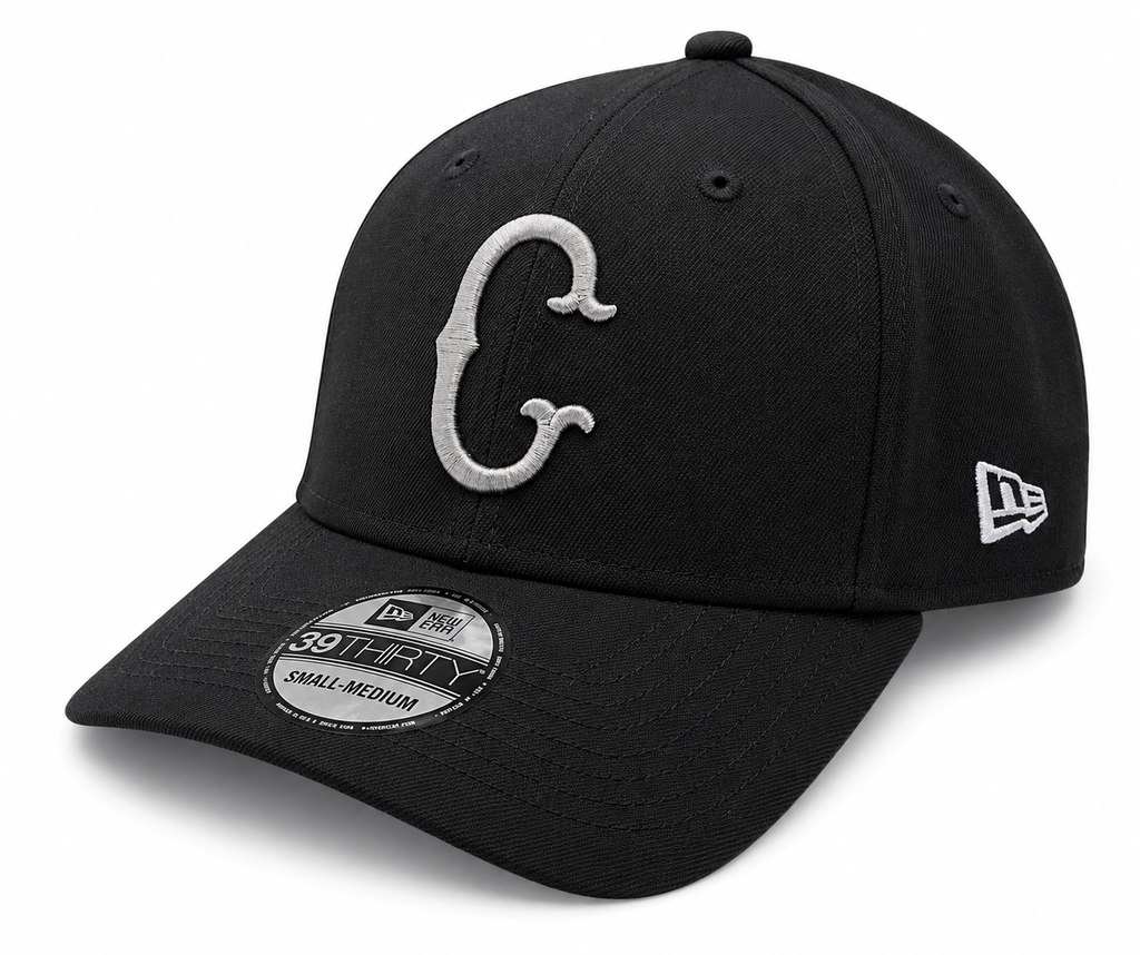 Chicago White Sox 1950 Cooperstown Classics Black 39THIRTY Flex Fit New Era Hat product image 1, provided for visual