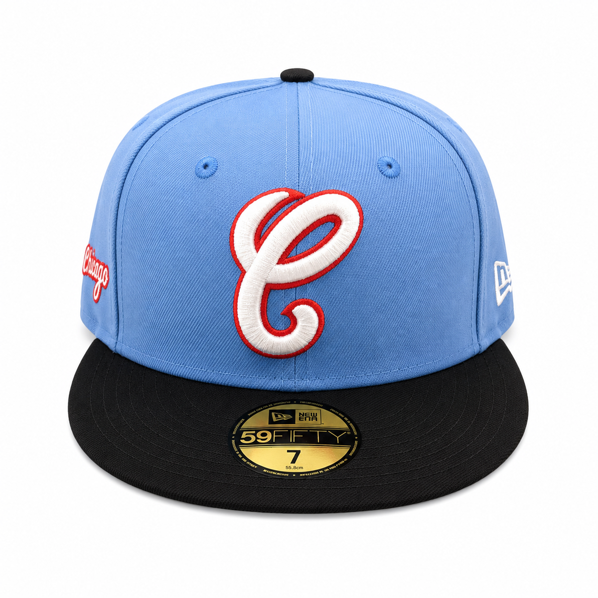 Chicago White Sox 2 Tone Blue/Black 1987 New Era 59Fifty Fitted Hat product image 2, provided for visual reference and
