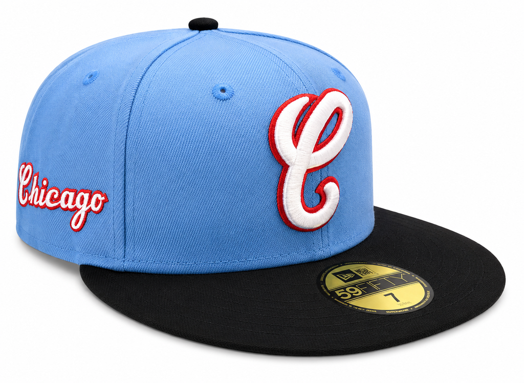 Chicago White Sox 2 Tone Blue/Black 1987 New Era 59Fifty Fitted Hat product image 1, provided for visual reference and