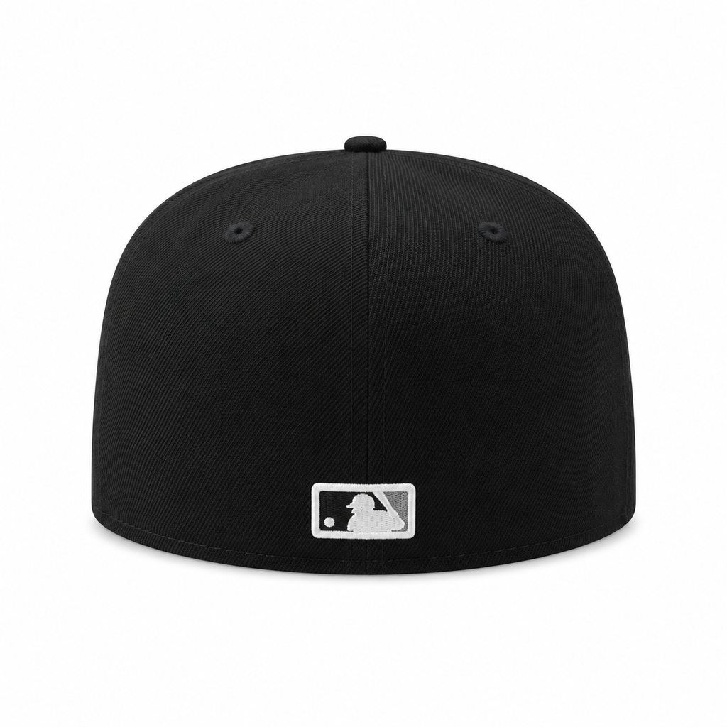 Chicago White Sox New Era 1987 Tuxedo 2 Tone White/Black 59FIFTY Fitted Hat product image 3, provided for visual reference