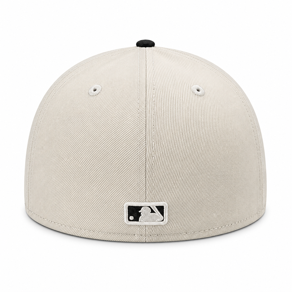Chicago White Sox New Era Southside 2 Tone Chrome/Black City Connect 59FIFTY Fitted Hat product image 4, provided for visual