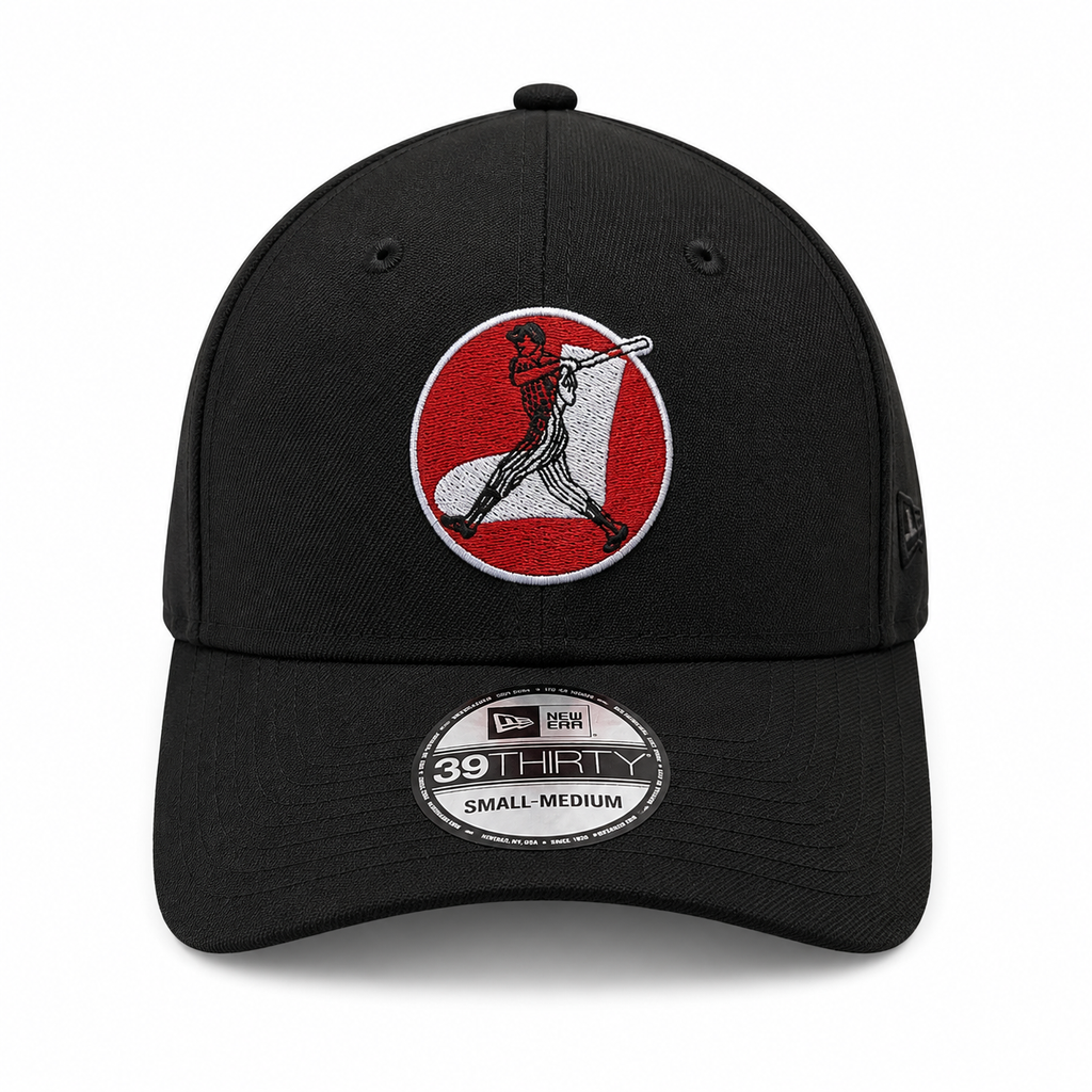 Chicago White Sox Black 1960-72 39THIRTY Flex Fit New Era Hat product image 2, provided for visual reference and product
