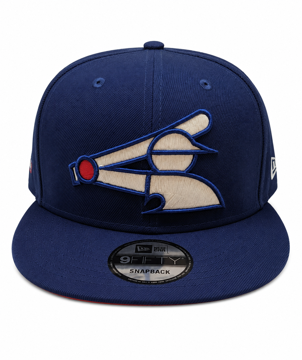 Chicago White Sox New Era XL Batterman Navy 9FIFTY Snapback Adjustable Hat product image 2, provided for visual reference