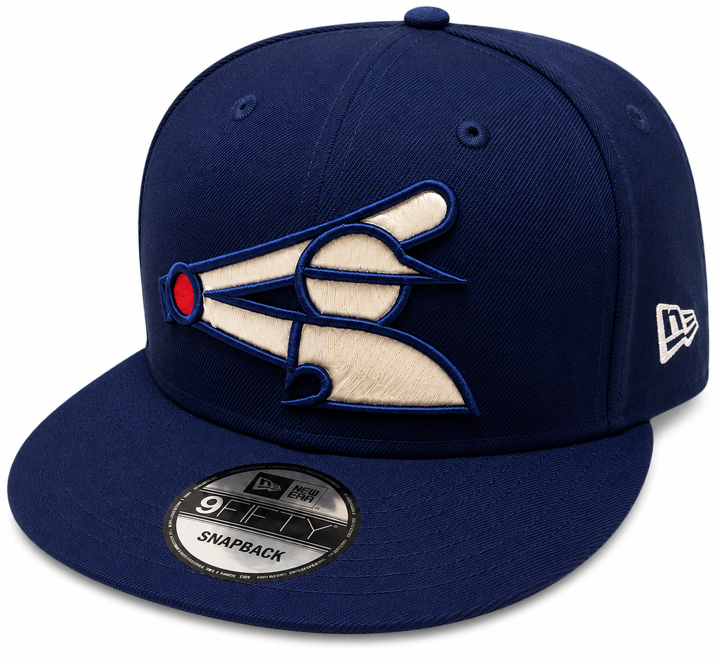 Chicago White Sox New Era XL Batterman Navy 9FIFTY Snapback Adjustable Hat product image 3, provided for visual reference