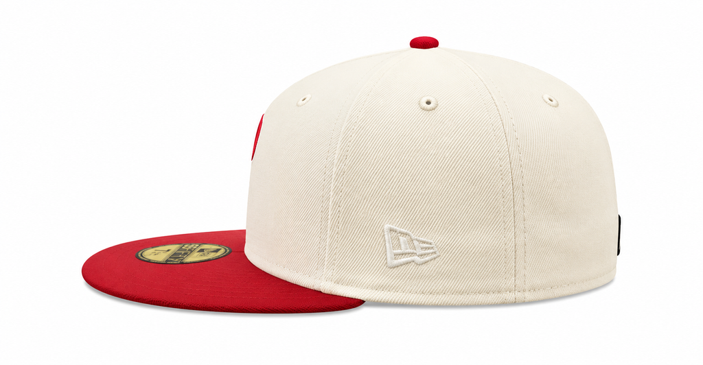 Chicago White Sox New Era 1987 Chrome/Red 59FIFTY Fitted Hat product image 5, provided for visual reference and product