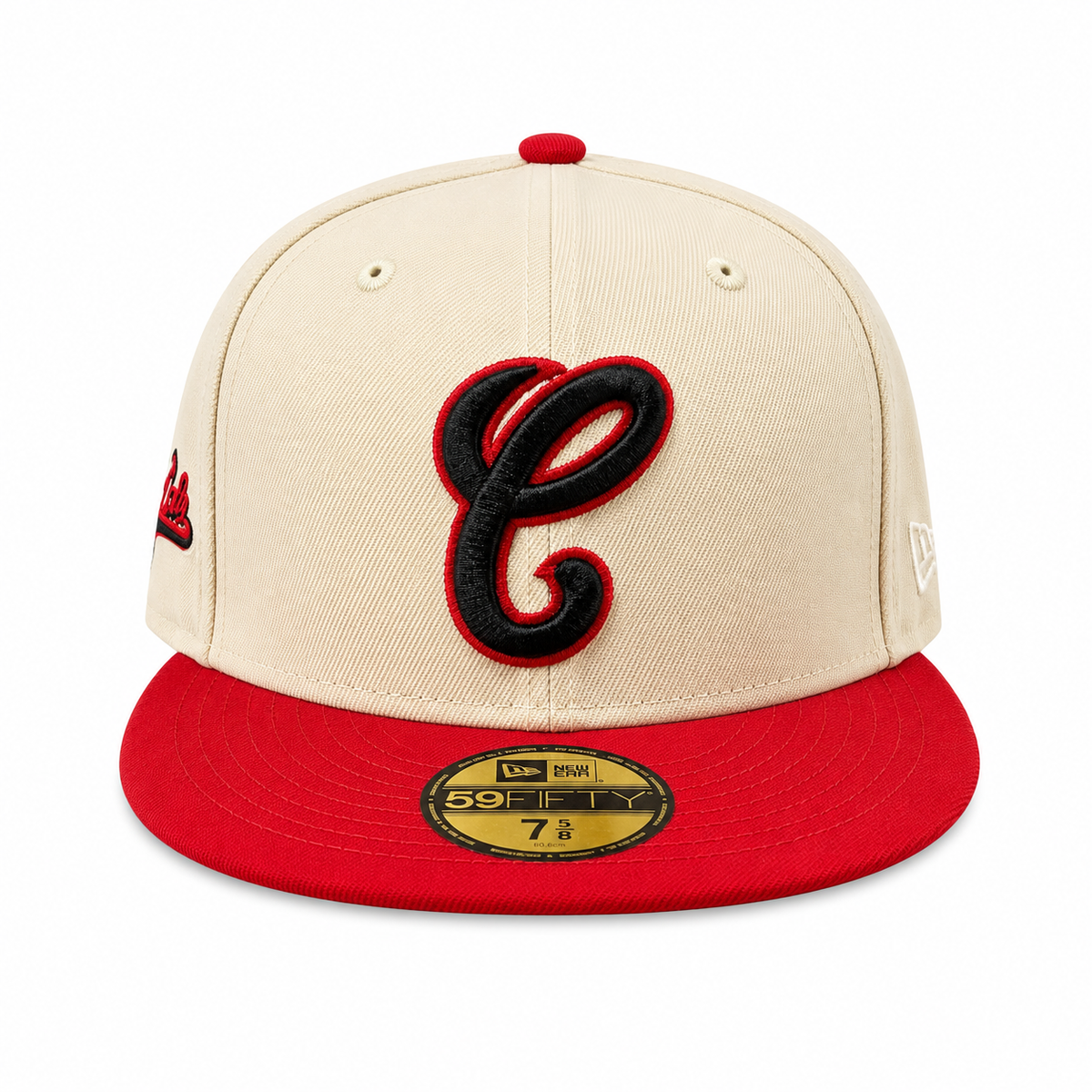 Chicago White Sox New Era 1987 Chrome/Red 59FIFTY Fitted Hat product image 2, provided for visual reference and product