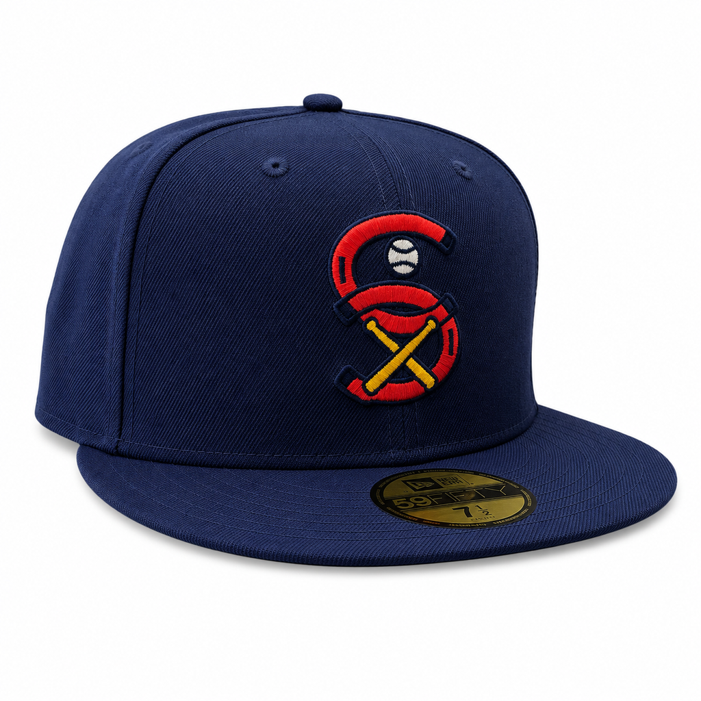 Chicago White Sox 1932 Alternate New Era Cooperstown Classics Navy 59FIFTY Fitted Hat product image 3, provided for visual