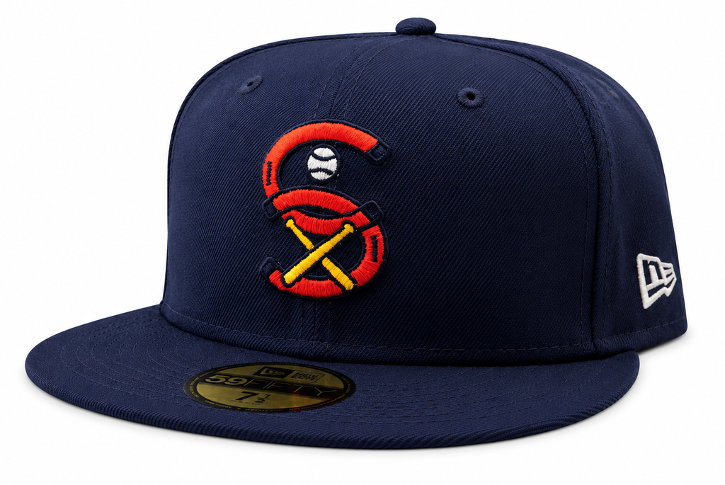 Chicago White Sox 1932 Alternate New Era Cooperstown Classics Navy 59FIFTY Fitted Hat product image 1, provided for visual
