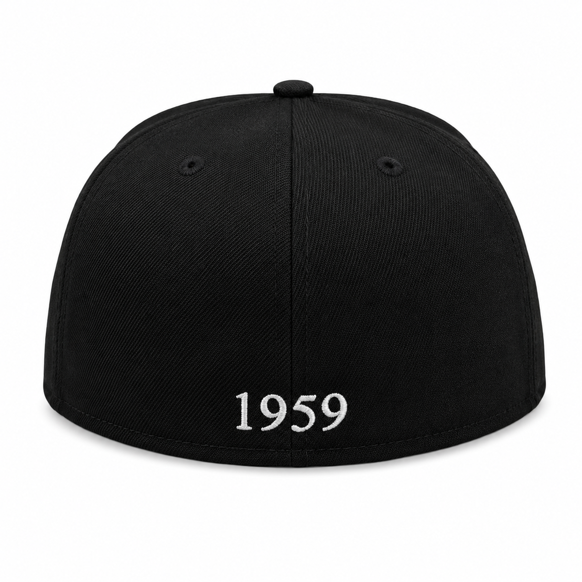 Chicago White Sox New Era Black 1959 59FIFTY Fitted Hat product image 4, provided for visual reference and product detail