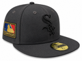 Chicago White Sox New Era Graphite 125th Anniversary 59FIFTY Fitted Hat product image 1, provided for visual reference and