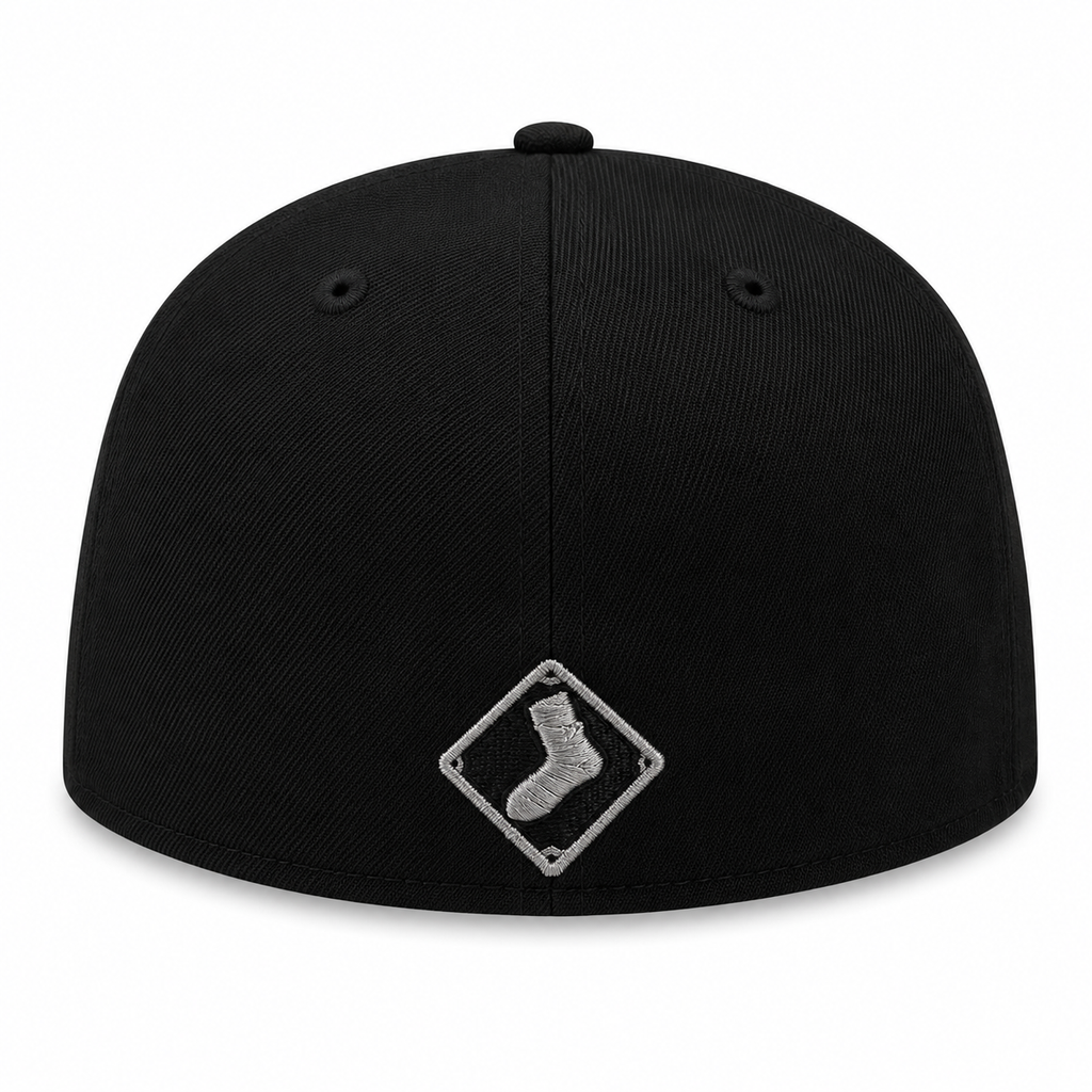 Chicago White Sox New Era Southside Diamond Black 59FIFTY Fitted Hat product image 6, provided for visual reference and