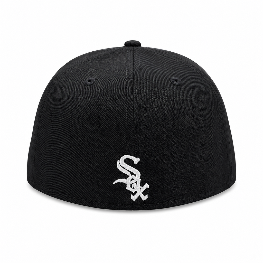 Chicago White Sox New Era Comiskey Park Gray/Black 59FIFTY Fitted Hat product image 4, provided for visual reference and