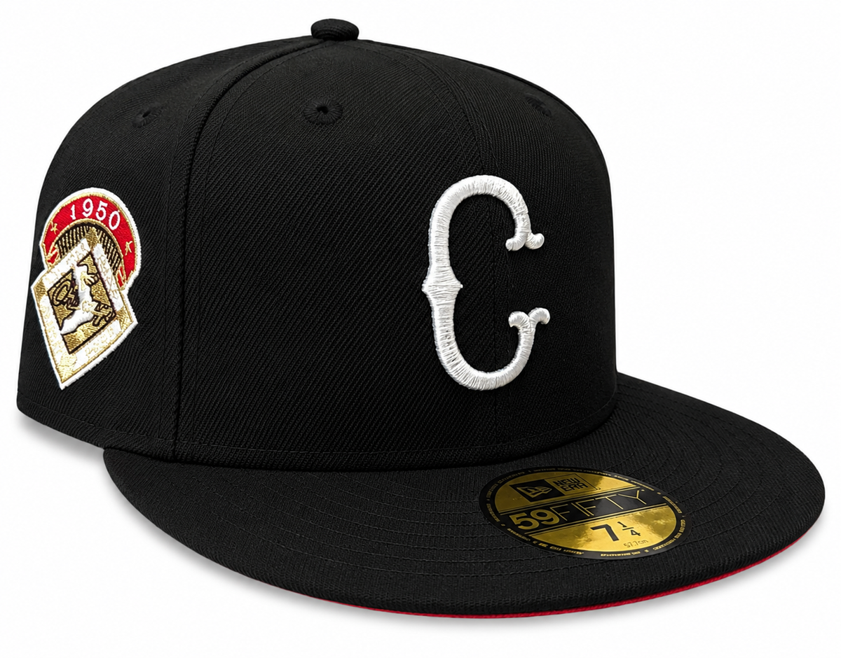 Chicago White Sox New Era Black 59FIFTY 1950 ASG Fitted Hat product image 1, provided for visual reference and product