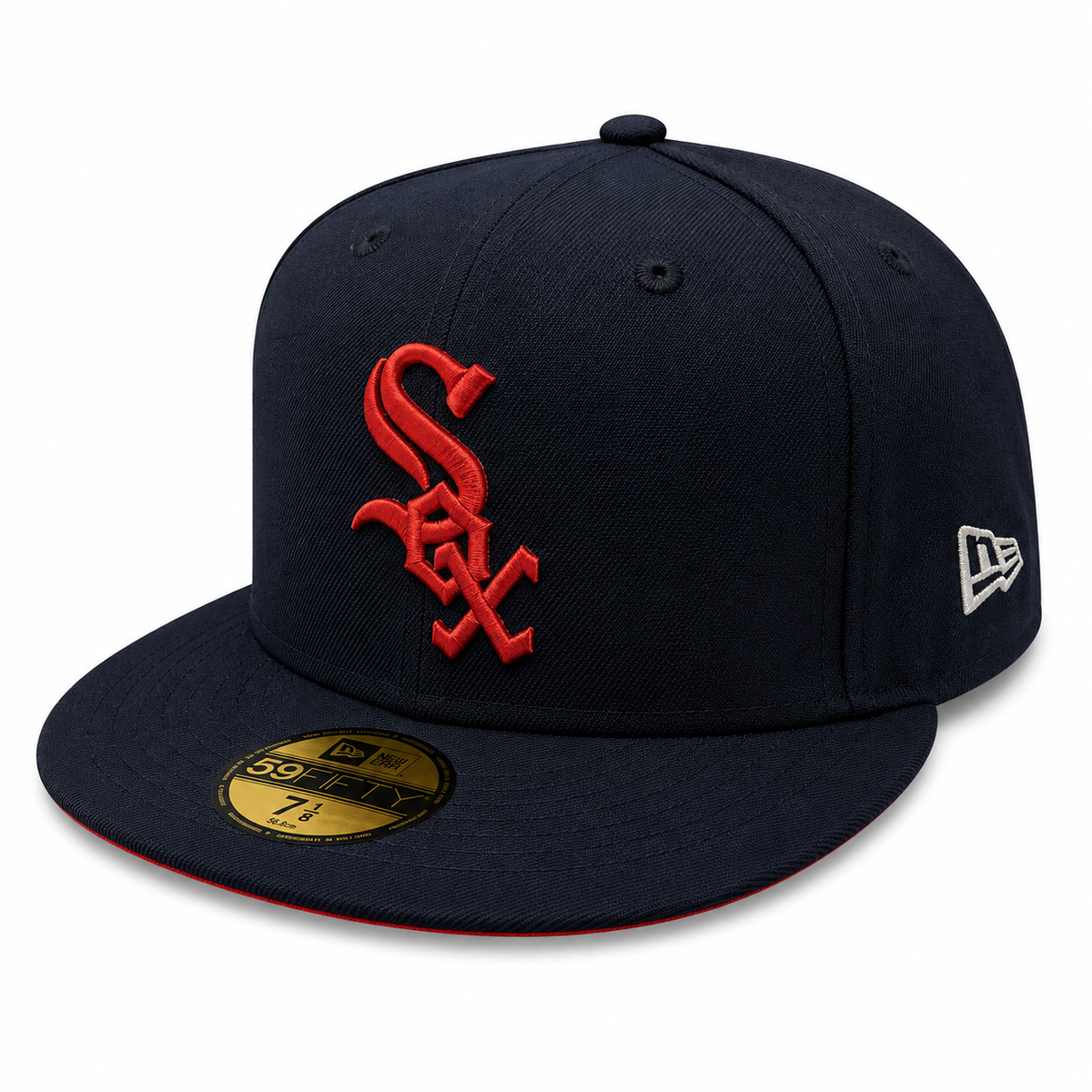Chicago White Sox 2003 All Star Game New Era Navy Blue/Scarlet 59FIFTY Fitted Hat product image 3, provided for visual