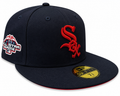 Chicago White Sox 2003 All Star Game New Era Navy Blue/Scarlet 59FIFTY Fitted Hat product image 1, provided for visual