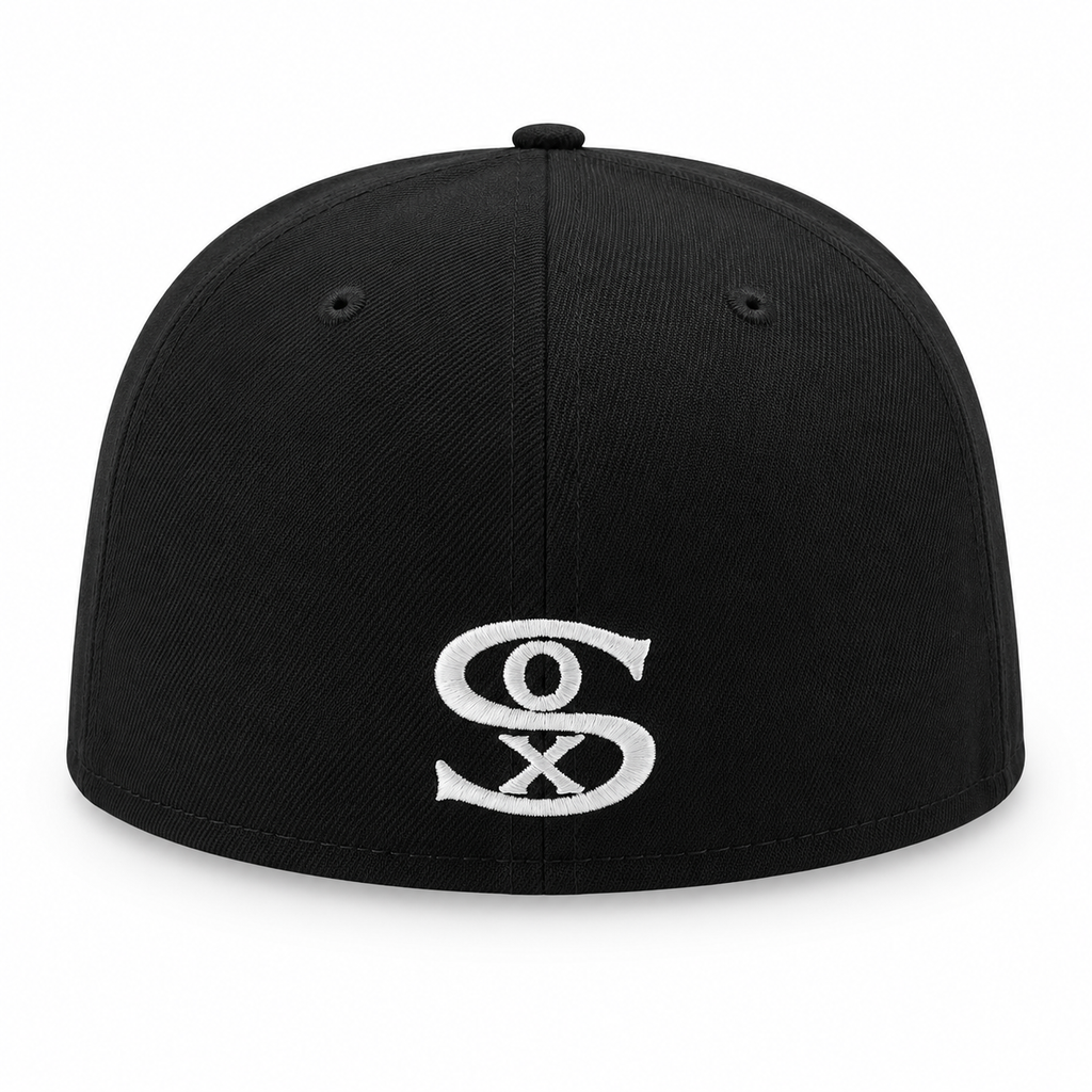 Chicago White Sox Cross Socks Cooperstown Collection New Era 59FIFTY Fitted Hat product image 4, provided for visual