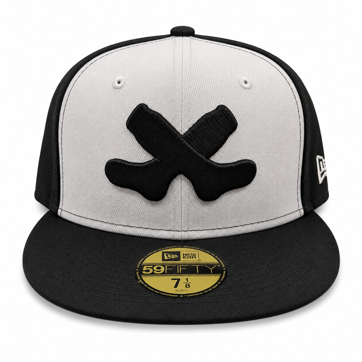 Chicago White Sox Cross Socks Cooperstown Collection New Era 59FIFTY Fitted Hat product image 2, provided for visual