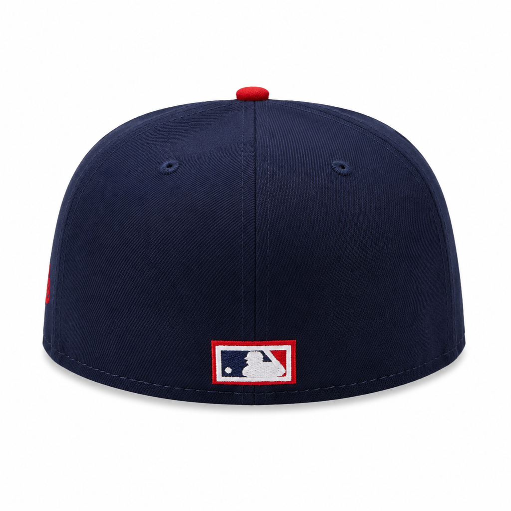 Chicago White Sox New Era Script Throwback Red/White/Navy 59FIFTY Fitted Hat product image 4, provided for visual reference