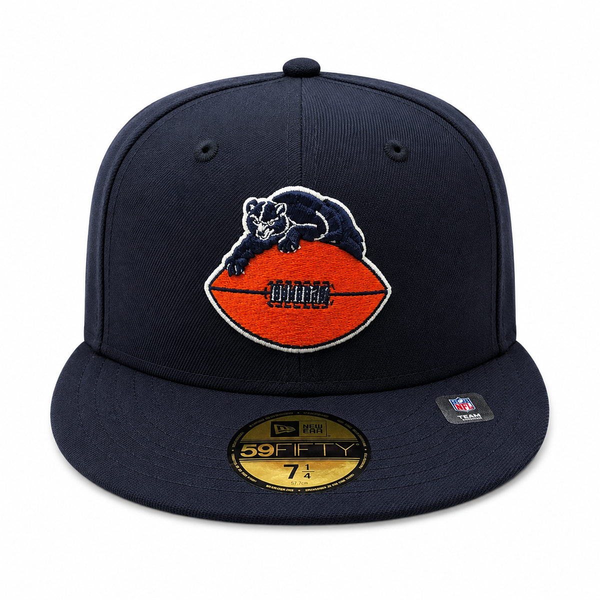 Chicago Bears New Era Gridiron Collection 1946 Navy 59FIFTY Fitted Hat product image 2, provided for visual reference and