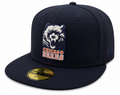 Chicago Bears New Era Gridiron Classics 1990 Navy 59FIFTY Fitted Hat product image 1, provided for visual reference and