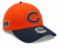 Chicago Bears New Era 2 Tone Orange/Navy Alternate 39THIRTY Flex Hat for Men product image 1, provided for visual reference
