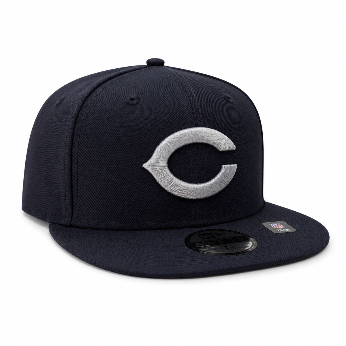 Chicago Bears New Era Gridiron Classics 1962-1973 Navy 9FIFTY Adjustable Snapback Hat product image 3, provided for visual