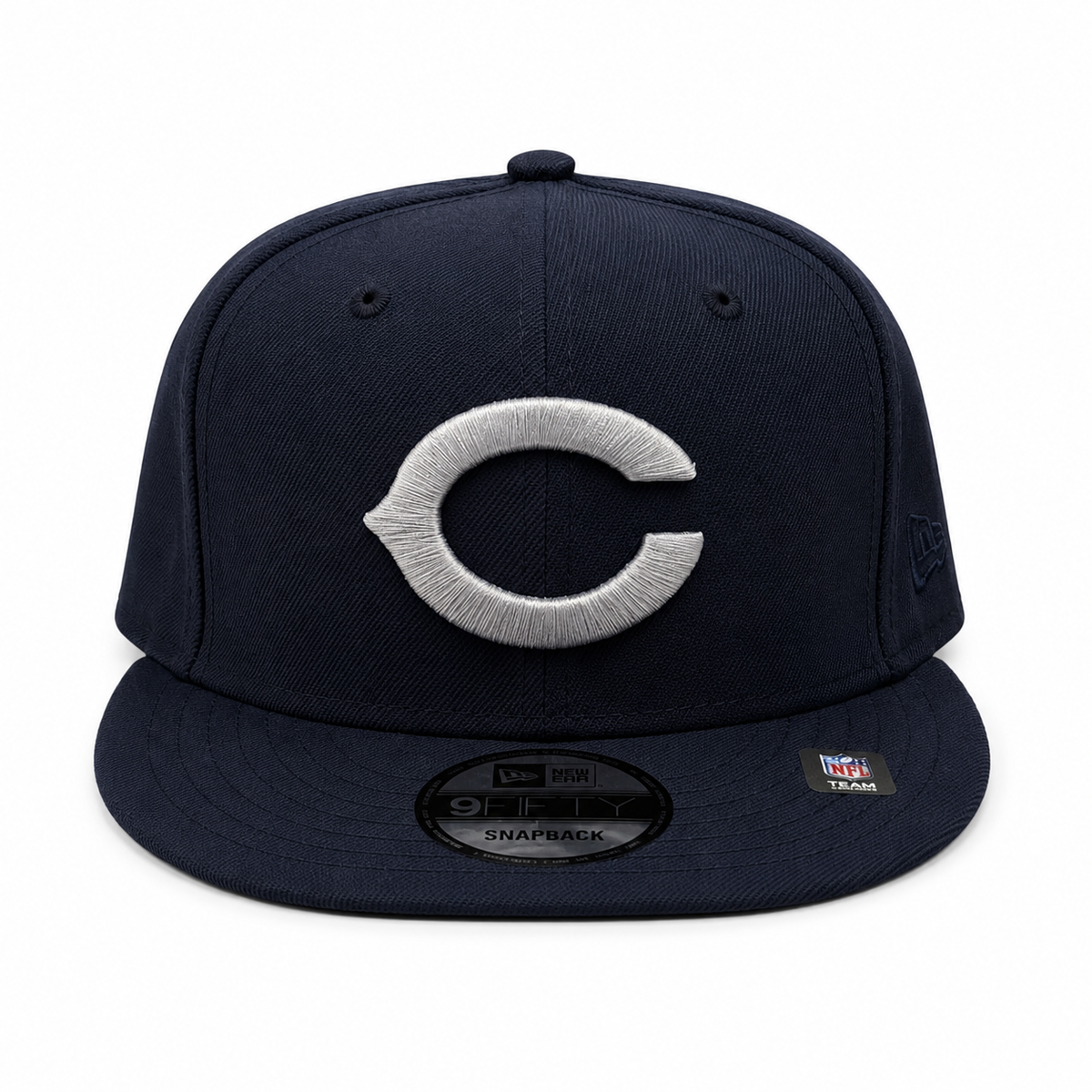 Chicago Bears New Era Gridiron Classics 1962-1973 Navy 9FIFTY Adjustable Snapback Hat product image 2, provided for visual