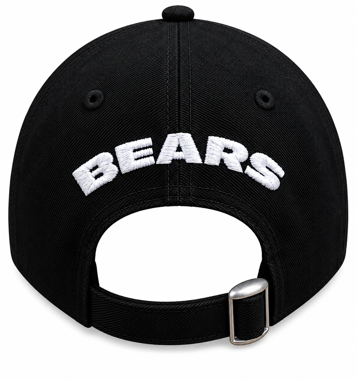 Chicago Bears New Era Primary Black/Whte 9TWENTY Adjustable Hat product image 4, provided for visual reference and product