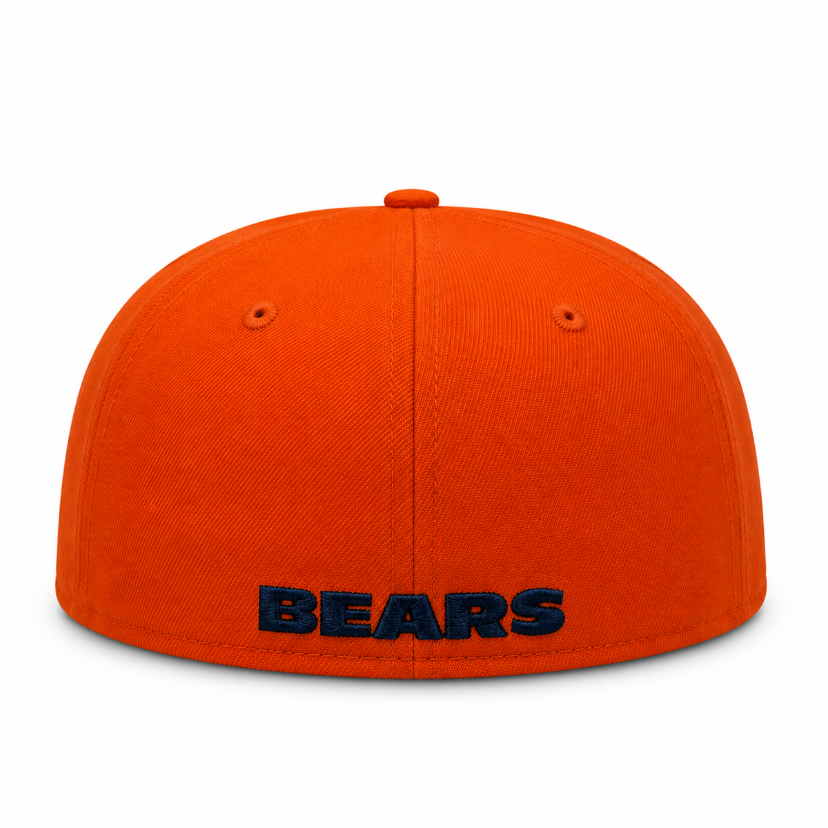 Chicago Bears New Era Orange B Gridiron 39THIRTY Flex Hat product image 4, provided for visual reference and product detail