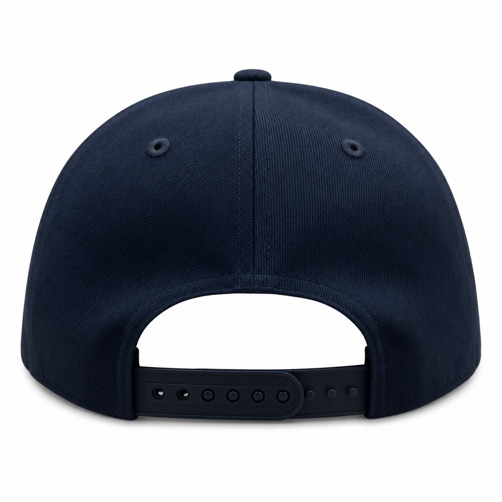 Chicago Bears New Era Navy Gridiron A-Frame 9FORTY Adjustable Hat product image 4, provided for visual reference and product