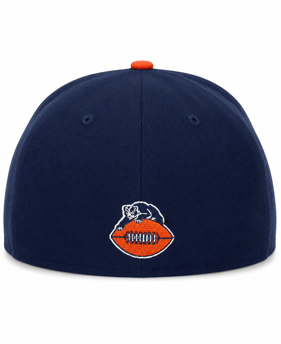Chicago Bears Historic 2 Tone Navy/Orange New Era 59FIFTY Fitted Hat product image 4, provided for visual reference and