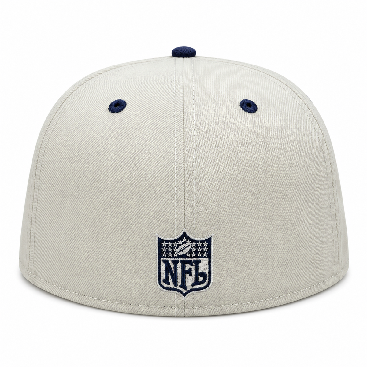 Chicago Bears Gridiron Chrome/Navy New Era 59FIFTY Fitted Hat product image 4, provided for visual reference and product