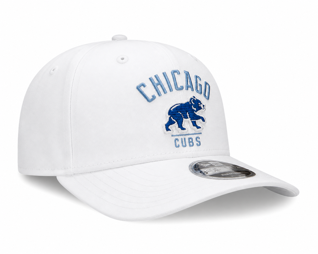 Chicago Cubs Alternate New Era White 9SEVENTY Adjustable Hat product image 3, provided for visual reference and product