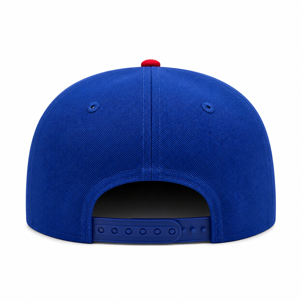 Chicago Cubs New Era Blue A-Frame 150th Anniversary Rope Waving Bear 9FIFTY Snapback Hat product image 5, provided for