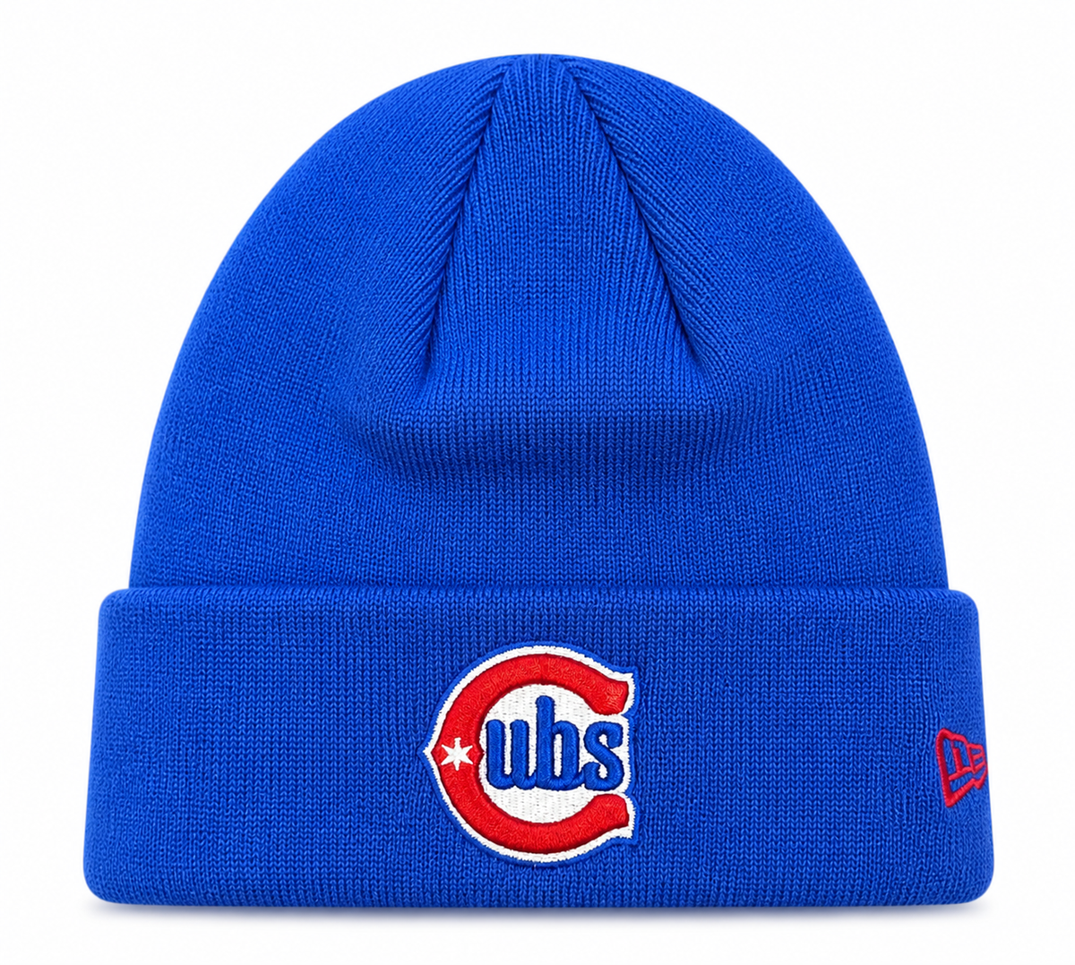 Chicago Cubs New Era Royal 2nd Alternate Cuffed Knit Hat product image 1, provided for visual reference and product detail