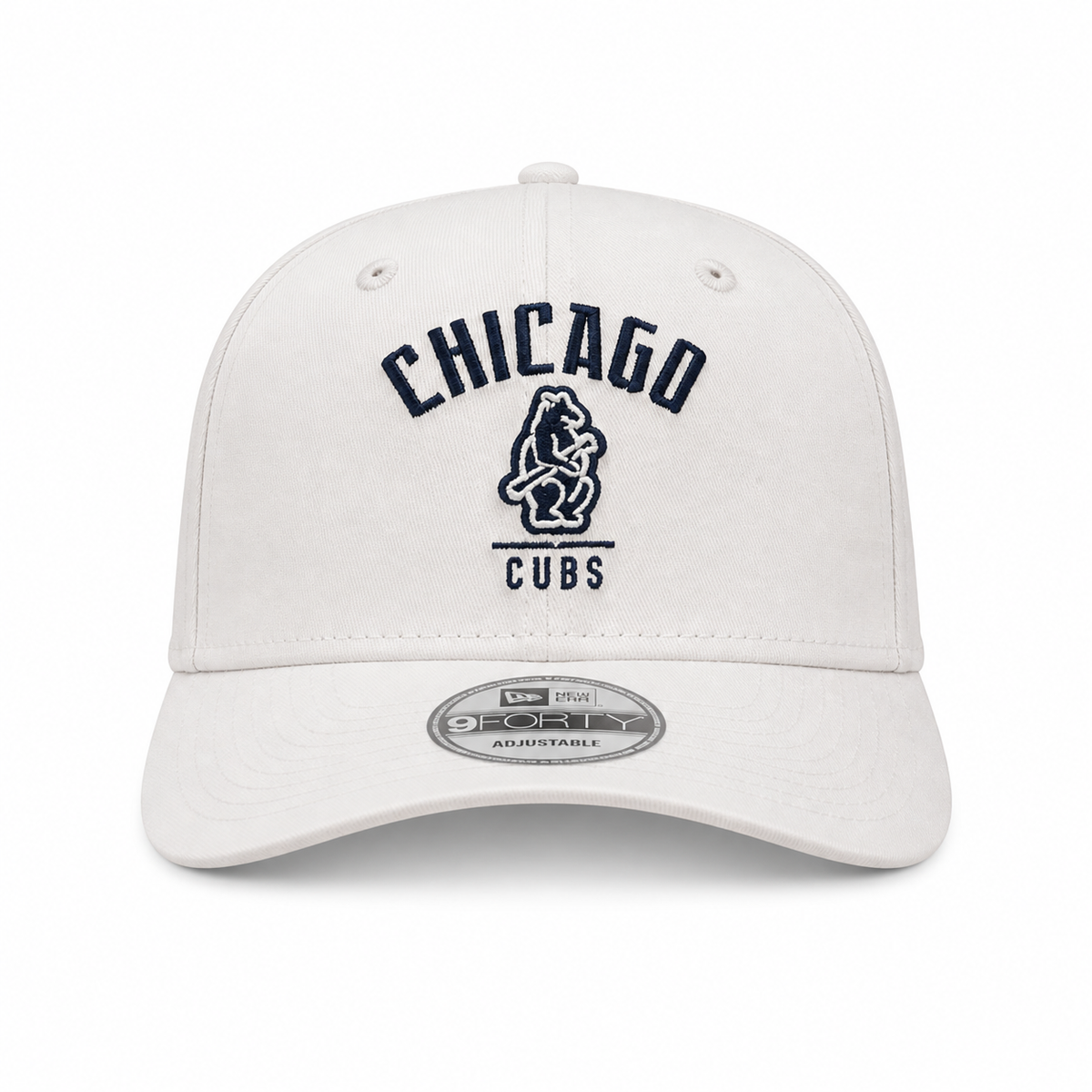 Chicago Cubs Cooperstown 1914 New Era White 9SEVENTY Adjustable Hat product image 2, provided for visual reference and