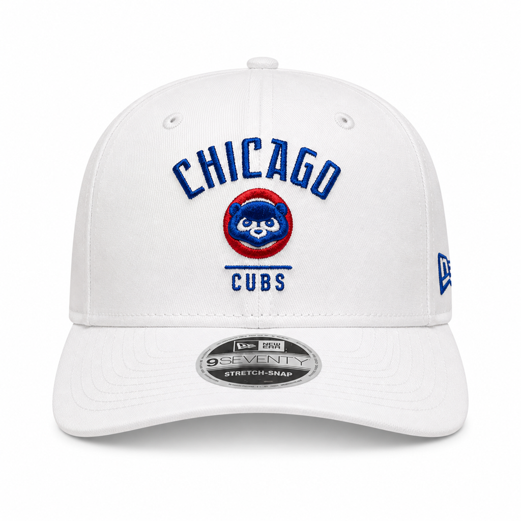 Chicago Cubs Cooperstown 1979 New Era White 9SEVENTY Adjustable Hat product image 2, provided for visual reference and