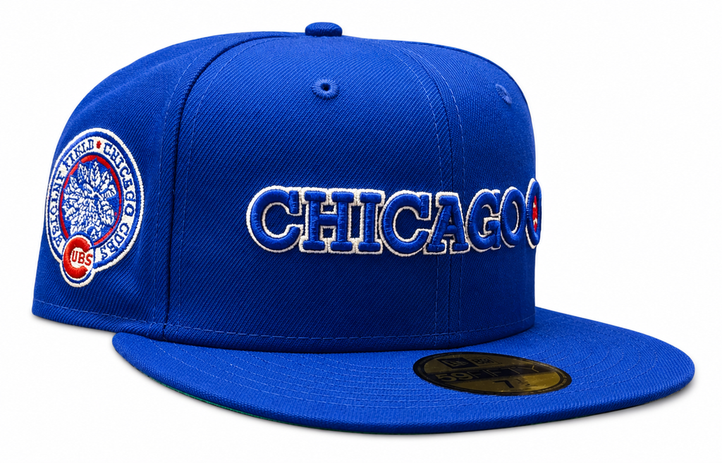 Chicago Cubs New Era Rookie of the Year Royal 59FIFTY Fitted Hat product image 1, provided for visual reference and product