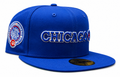 Chicago Cubs New Era Rookie of the Year Royal 59FIFTY Fitted Hat product image 1, provided for visual reference and product