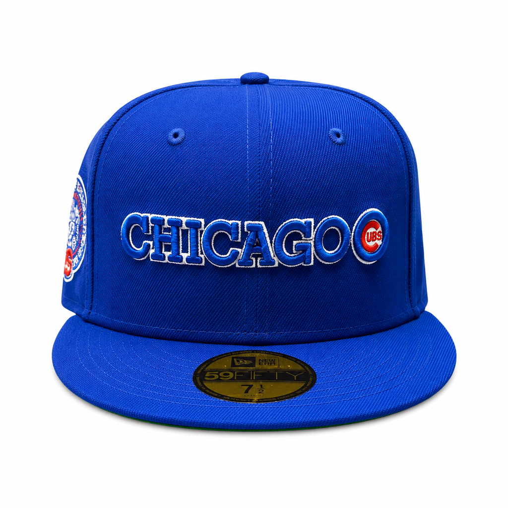 Chicago Cubs New Era Rookie of the Year Royal 59FIFTY Fitted Hat product image 2, provided for visual reference and product