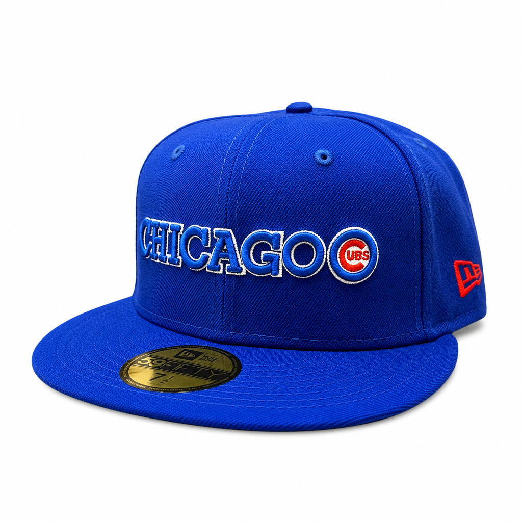 Chicago Cubs New Era Rookie of the Year Royal 59FIFTY Fitted Hat product image 3, provided for visual reference and product