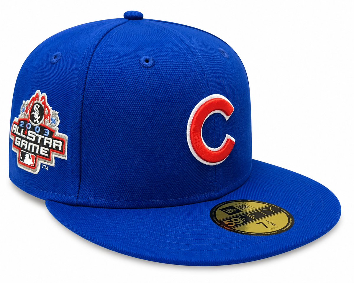 Chicago Cubs Forbidden Door 2003 All Star Game New Era Royal 59FIFTY Fitted Hat product image 1, provided for visual