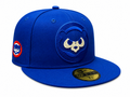 Chicago Cubs New Era Royal Elemental 59FIFTY Fitted Hat product image 1, provided for visual reference and product detail