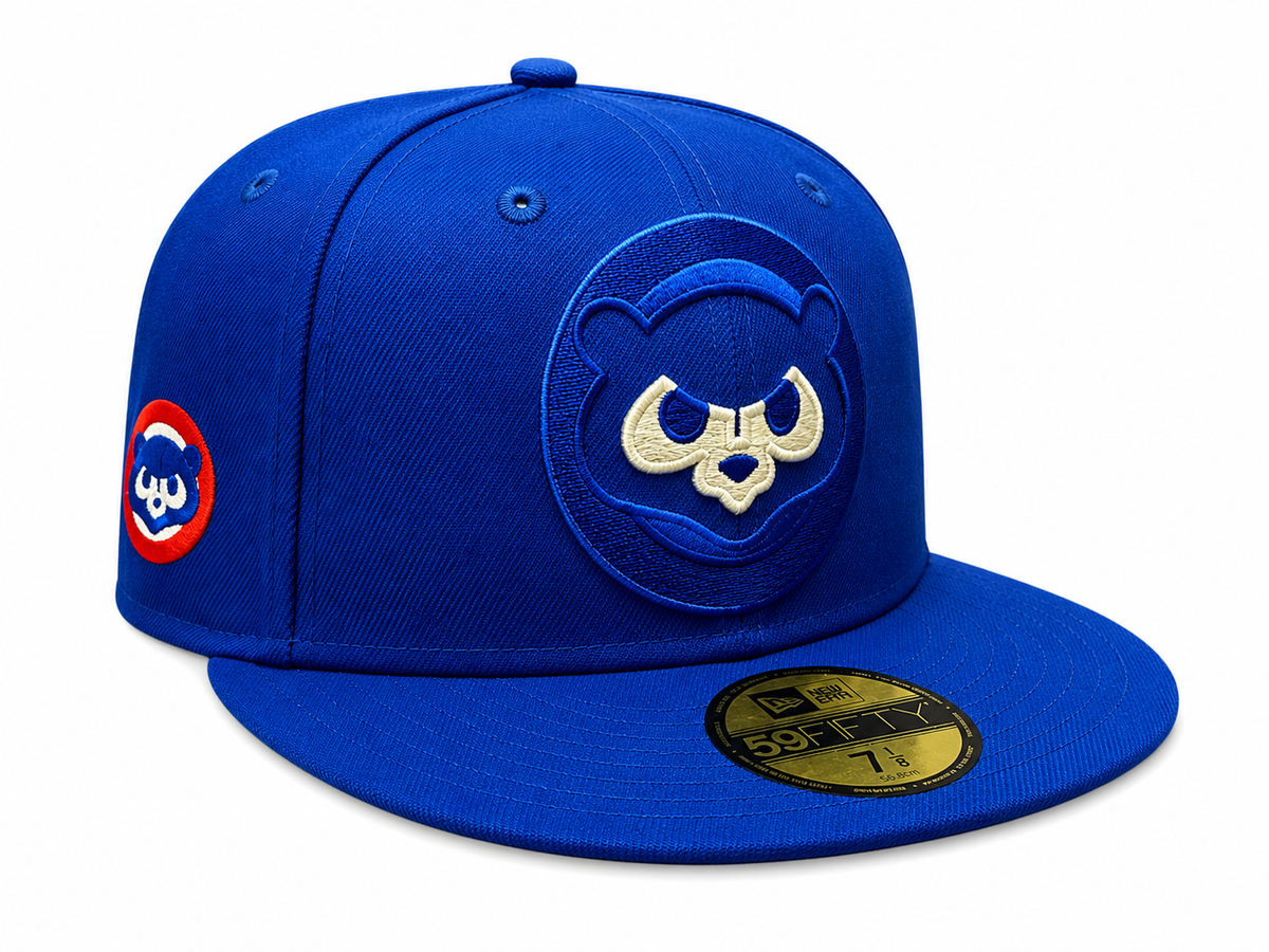 Chicago Cubs New Era Royal Elemental 59FIFTY Fitted Hat product image 1, provided for visual reference and product detail