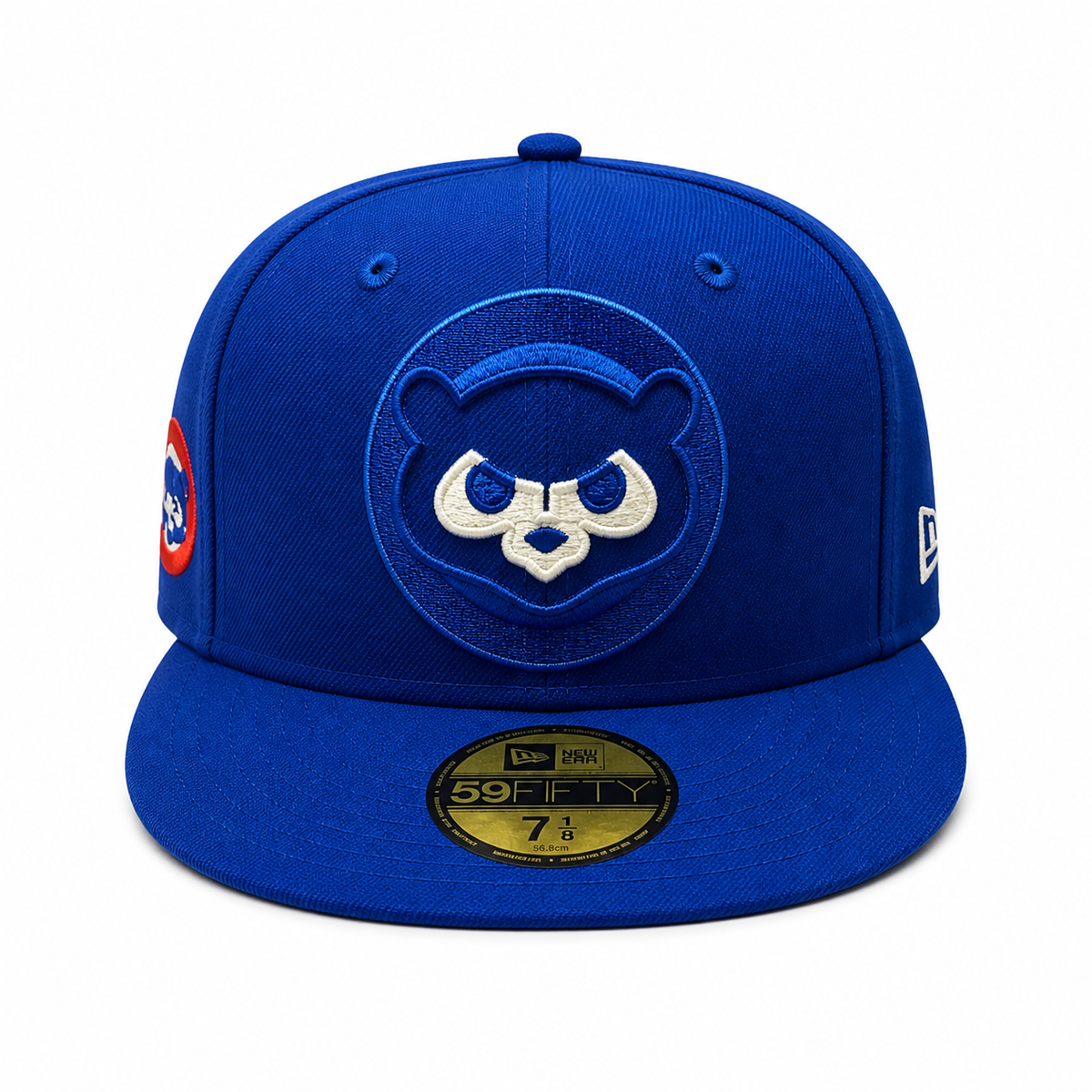 Chicago Cubs New Era Royal Elemental 59FIFTY Fitted Hat product image 2, provided for visual reference and product detail