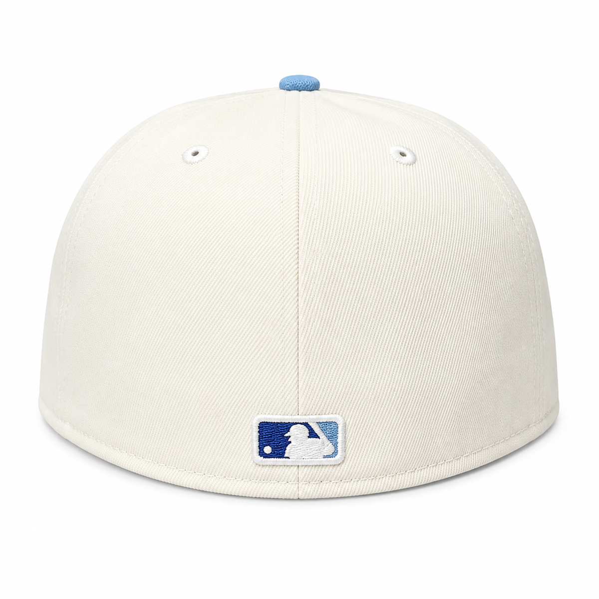 Chicago Cubs Chrome/Sky Blue Spring Training Bear New Era 59FIFTY Fitted Hat product image 4, provided for visual reference