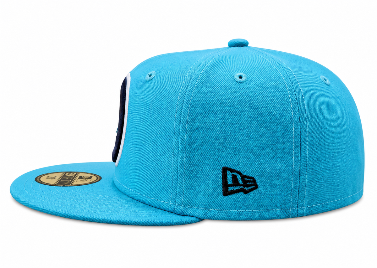 Chicago Cubs Night Spice Vice Blue/Pink New Era 59FIFTY Fitted Hat for Men product image 5, provided for visual reference