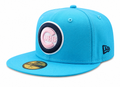 Chicago Cubs Night Spice Vice Blue/Pink New Era 59FIFTY Fitted Hat for Men product image 1, provided for visual reference