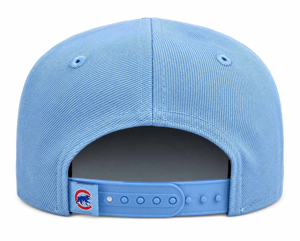 Chicago Cubs New Era 2 Tone Sky Blue/Royal Blue 9SEVENTY Adjustable Hat product image 2, provided for visual reference and