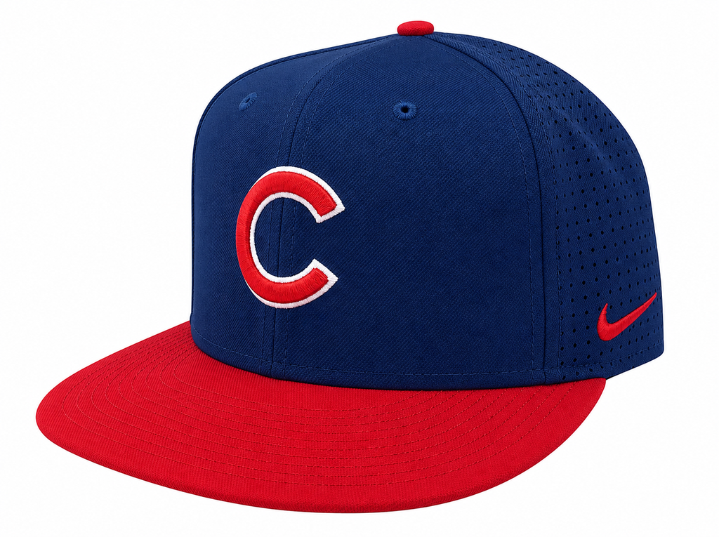 NIKE Chicago Cubs 2016 World Series 2 Tone Deep Royal/Red Aero True Adjustable Dri-Fit Performance Hat product image 1,
